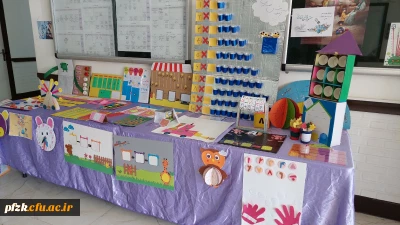 برگزاری نمایشگاه دست سازه های آموزش ریاضی در پردیس حضرت فاطمه الزهرا(س) اهواز