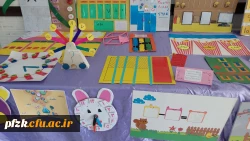 برگزاری نمایشگاه دست سازه های آموزش ریاضی در پردیس حضرت فاطمه الزهرا(س) اهواز