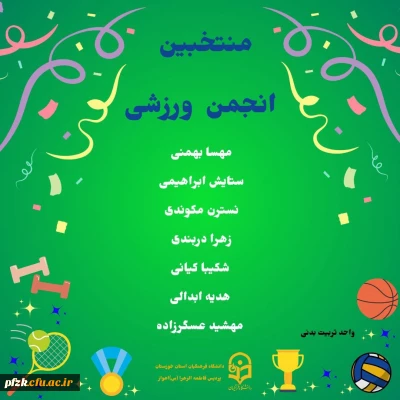 نتایج انتخابات انجمن ورزشی پاییز ۱۴۰۲
 