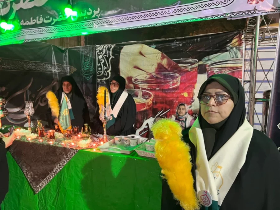 برپایی موکب چای حضرتی امام رضا(ع) در پردیس حضرت فاطمه الزهرا(س) اهواز