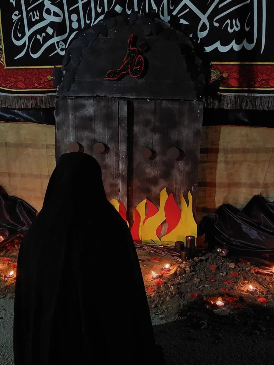 مراسم فاطمیه به میزبانی خادمان حرم امام رضا(ع) و چایخانه رضوی