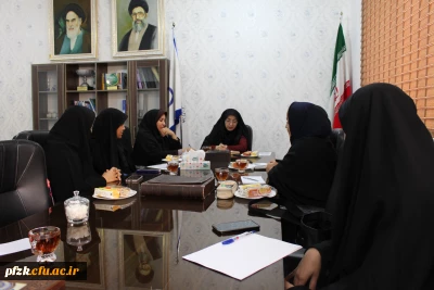برگزاری جلسه اعضای شورای صنفی در پردیس حضرت فاطمه الزهرا(س) اهواز