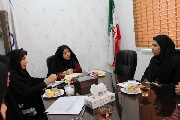 برگزاری جلسه اعضای شورای صنفی در پردیس حضرت فاطمه الزهرا(س) اهواز