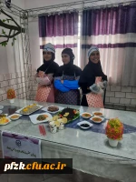 کسب رتبه دوم تیم دانشجو معلمان پردیس حضرت فاطمه الزهرا(س) در مرحله استانی مسابقه جشنواره غذای سالم 