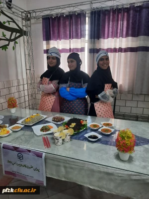 کسب رتبه دوم تیم دانشجو معلمان پردیس حضرت فاطمه الزهرا(س) در مرحله استانی مسابقه جشنواره غذای سالم 