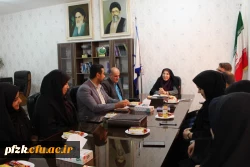 مراسم تودیع و تکریم معاونت آموزشی، پژوهشی و فرهنگی پردیس حضرت فاطمه الزهرا(س) اهواز