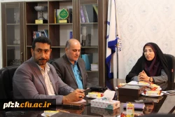 مراسم تودیع و تکریم معاونت آموزشی، پژوهشی و فرهنگی پردیس حضرت فاطمه الزهرا(س) اهواز