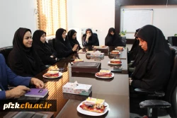 مراسم تکریم معاونت آموزشی، پژوهشی و فرهنگی پردیس حضرت فاطمه الزهرا(س) اهواز