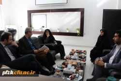 بازدید کارگروه هیأت نظارت، ارزیابی و تضمین کیفیت آموزش عالی از پردیس حضرت فاطمه الزهرا(س) اهواز