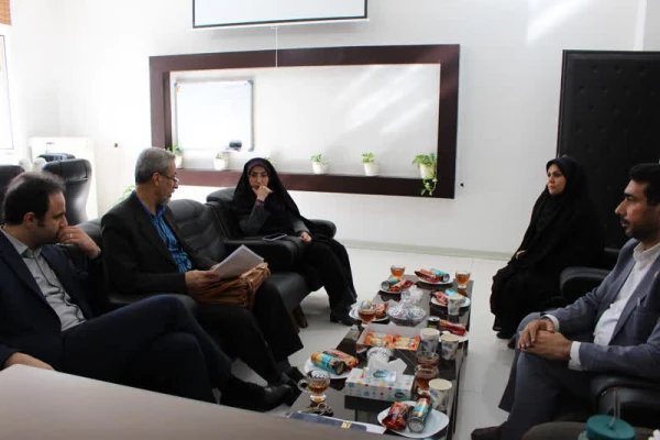 بازدید کارگروه هیأت نظارت، ارزیابی و تضمین کیفیت آموزش عالی از پردیس حضرت فاطمه الزهرا(س) اهواز