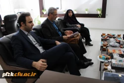 بازدید کارگروه هیأت نظارت، ارزیابی و تضمین کیفیت آموزش عالی از پردیس حضرت فاطمه الزهرا(س) اهواز