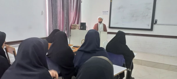 برگزاری مراسم به مناسبت نهم دی روز بصیرت و میثاق امت با ولایت در پردیس حضرت فاطمه الزهرا(س) اهواز