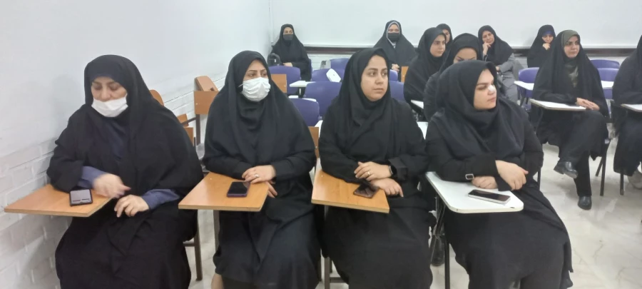 برگزاری مراسم به مناسبت نهم دی روز بصیرت و میثاق امت با ولایت در پردیس حضرت فاطمه الزهرا(س) اهواز