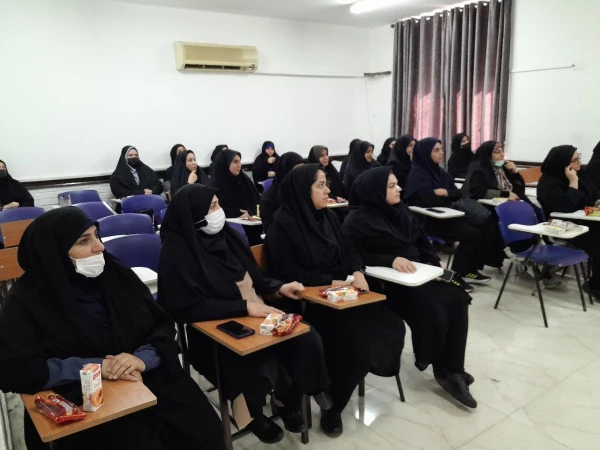 برگزاری مراسم به مناسبت نهم دی روز بصیرت و میثاق امت با ولایت در پردیس حضرت فاطمه الزهرا(س) اهواز