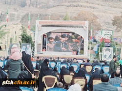 حضور دانشجو معلمان پردیس حضرت فاطمه الزهرا(س) در سومین راهیان نور مقاومت