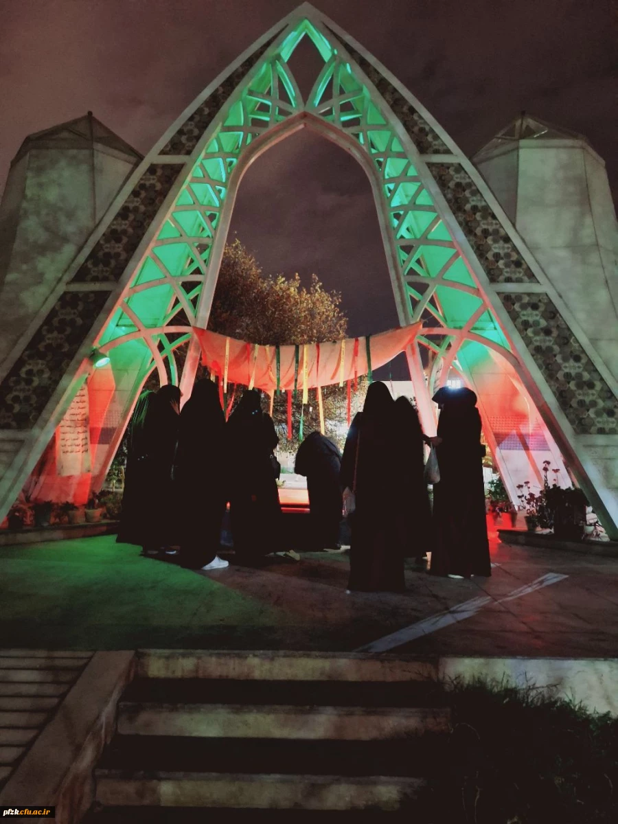 حضور دانشجو معلمان پردیس حضرت فاطمه الزهرا(س) در سومین راهیان نور مقاومت