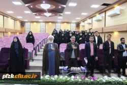 مراسم گرامیداشت شهیده فائزه رحیمی در دانشگاه فرهنگیان خوزستان