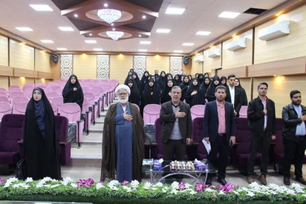 مراسم گرامیداشت شهیده فائزه رحیمی در دانشگاه فرهنگیان خوزستان