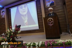 مراسم گرامیداشت شهیده فائزه رحیمی در دانشگاه فرهنگیان خوزستان