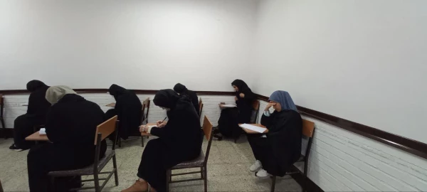 برگزاری امتحانات پایان ترم نیمسال اول 1402 در پردیس حضرت فاطمه الزهرا(ُس) اهواز