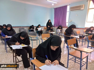 بازدید سرپرست پردیس حضرت فاطمه الزهرا(س) از مرکز دخترانه اروند آبادان