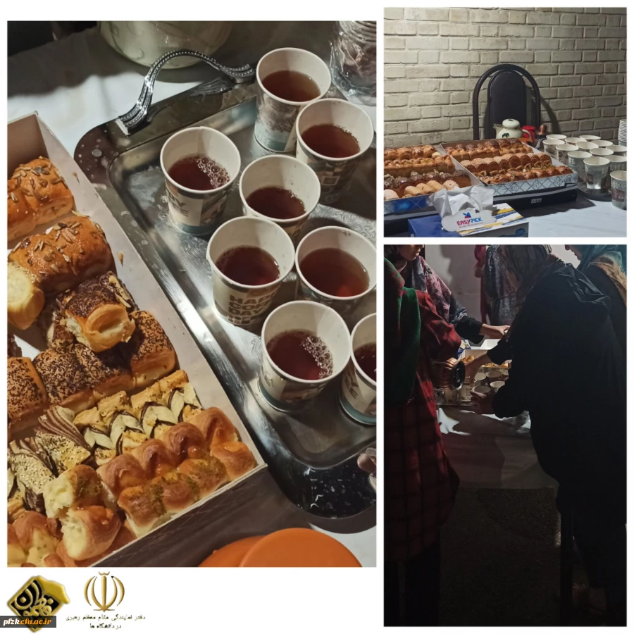 برپایی ایستگاه صلواتی در خوابگاه پاداد به مناسبت ایام ولادت آقا امیرالمومنین علیه السلام