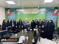 دیدار صمیمانه با مسئول دفتر نهاد نمایندگی مقام معظم رهبری در دانشگاه فرهنگیان خوزستان