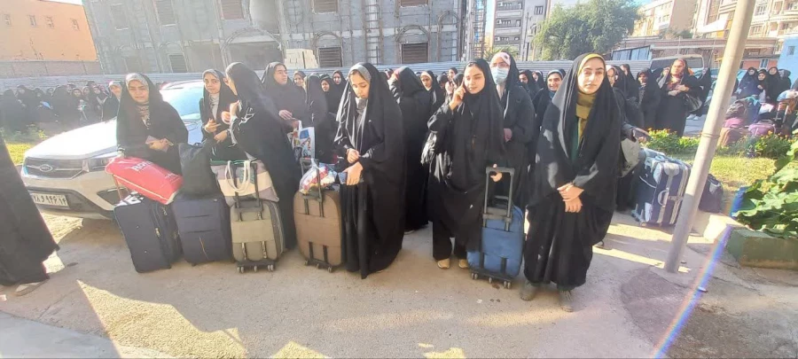 اردوی فرهنگی، تربیتی و زیارتی خواهران دانشگاه فرهنگیان_پردیس حضرت فاطمه الزهرا(س) خوزستان به مشهد مقدس