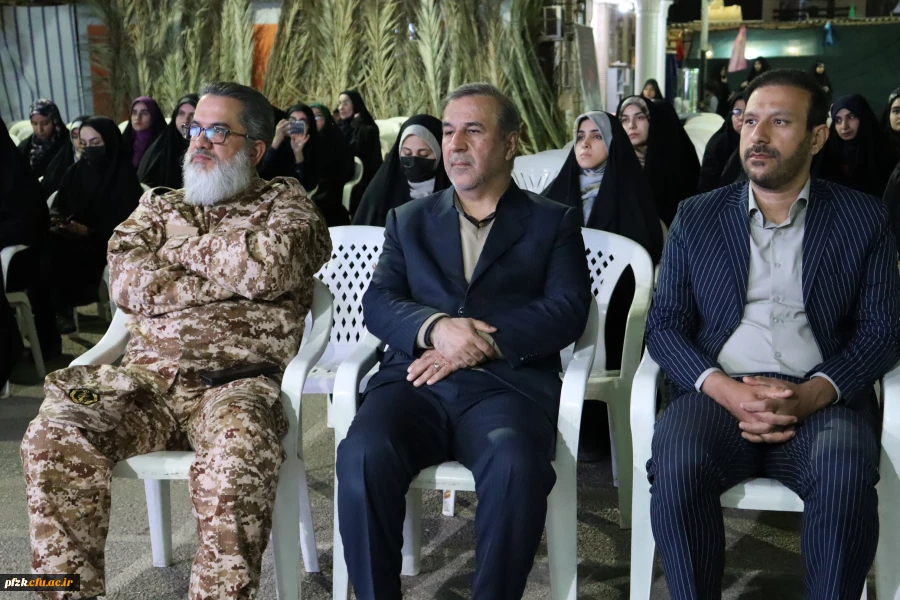 افتتاحیه اردوی بصیرتی دانشجو معلمان شاهد و ایثارگر سراسر کشور همزمان با بزرگداشت چهلمین روز شهادت دانشجو معلم فائزه رحیمی در پردیس حضرت فاطمه الزهرا(س) اهواز