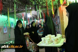 افتتاحیه اردوی بصیرتی دانشجو معلمان شاهد و ایثارگر سراسر کشور همزمان با بزرگداشت چهلمین روز شهادت دانشجو معلم فائزه رحیمی در پردیس حضرت فاطمه الزهرا(س) اهواز