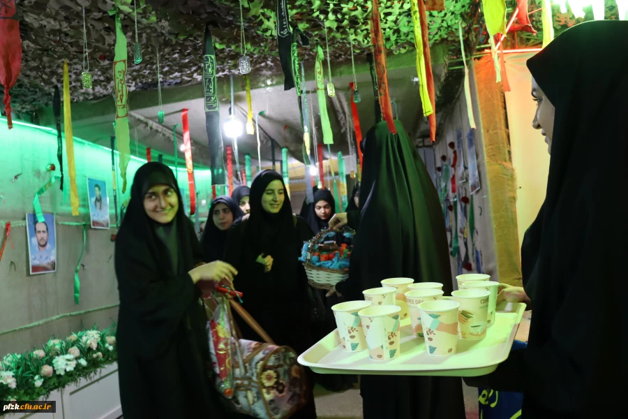 افتتاحیه اردوی بصیرتی دانشجو معلمان شاهد و ایثارگر سراسر کشور همزمان با بزرگداشت چهلمین روز شهادت دانشجو معلم فائزه رحیمی در پردیس حضرت فاطمه الزهرا(س) اهواز