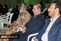 افتتاحیه اردوی بصیرتی دانشجو معلمان شاهد و ایثارگر سراسر کشور همزمان با بزرگداشت چهلمین روز شهادت دانشجو معلم فائزه رحیمی در پردیس حضرت فاطمه الزهرا(س) اهواز