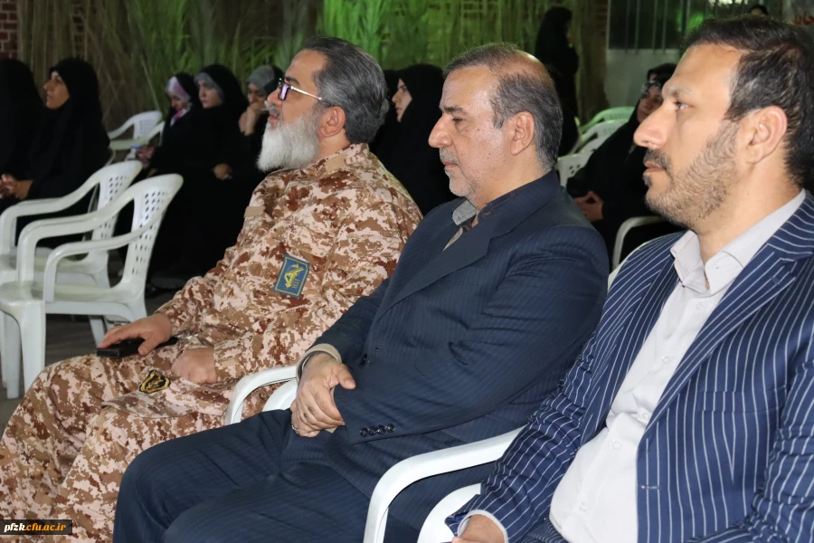 افتتاحیه اردوی بصیرتی دانشجو معلمان شاهد و ایثارگر سراسر کشور همزمان با بزرگداشت چهلمین روز شهادت دانشجو معلم فائزه رحیمی در پردیس حضرت فاطمه الزهرا(س) اهواز