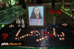 افتتاحیه اردوی بصیرتی دانشجو معلمان شاهد و ایثارگر سراسر کشور همزمان با بزرگداشت چهلمین روز شهادت دانشجو معلم فائزه رحیمی در پردیس حضرت فاطمه الزهرا(س) اهواز