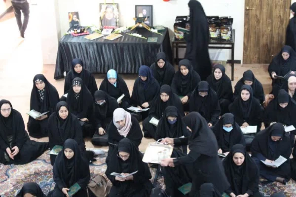 برگزاری مراسم ترحیم و گرامیداشت دانشجو معلم پردیس حضرت فاطمه الزهرا(س) اهواز