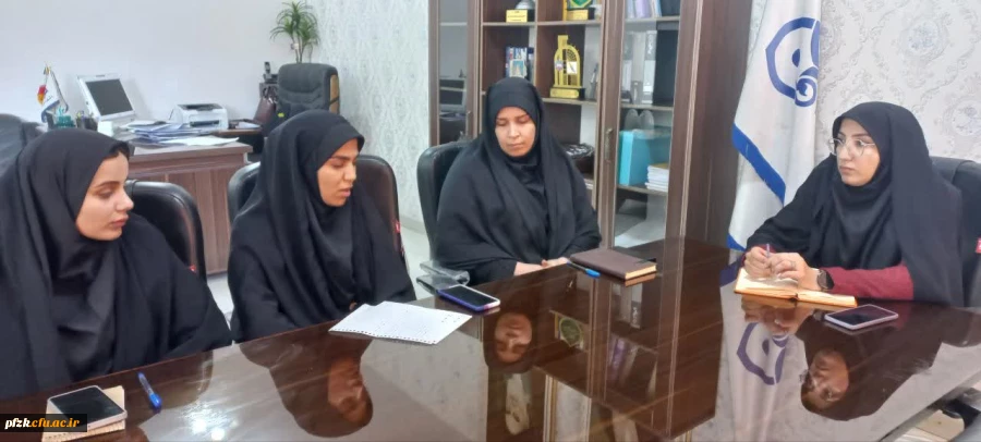 چهارمین جلسه شورای صنفی دانشجویی پردیس حضرت فاطمه الزهرا(س) اهواز