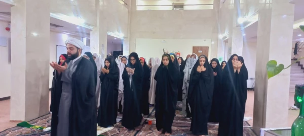 مراسم استقبال از ماه مبارک رمضان  تحت عنوان بهار قرآن در پردیس حضرت فاطمه الزهرا(س) اهواز