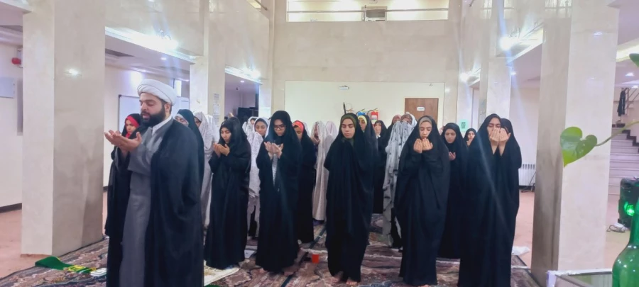 مراسم استقبال از ماه مبارک رمضان  تحت عنوان بهار قرآن در پردیس حضرت فاطمه الزهرا(س) اهواز