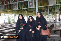 مراسم غبارروبی و عطرافشانی مزار شهدا 