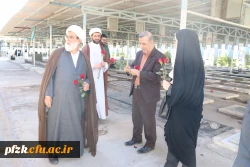 مراسم غبارروبی و عطرافشانی مزار شهدا 