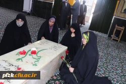 مراسم غبارروبی و عطرافشانی مزار شهدا 