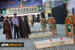 مراسم غبارروبی و عطرافشانی مزار شهدا 