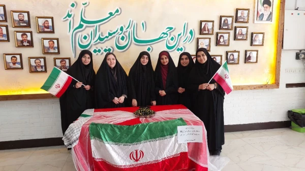 برگزاری ایستگاه صلواتی به شکرانه ی  حمله ی دلاورمردان ایرانی و جبهه مقاومت به رژیم کودک کش اسرائیل