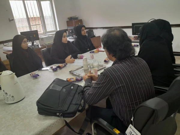 نشست انجمن علمی ریاضی با حضور اساتید و دانشجویان