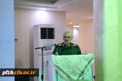 برگزاری مراسم تبیین وعده صادق در پردیس حضرت فاطمه الزهرا(س) خوزستان