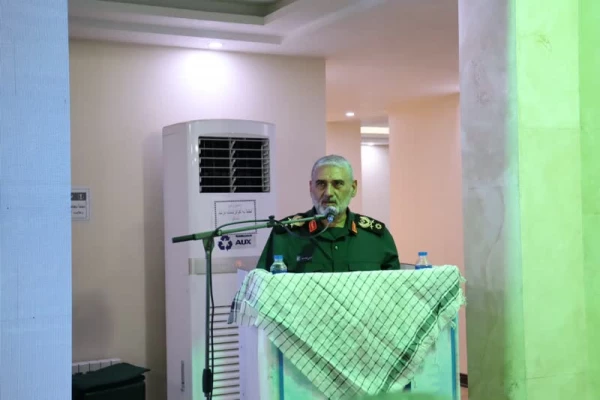 برگزاری مراسم تبیین وعده صادق در پردیس حضرت فاطمه الزهرا(س) خوزستان