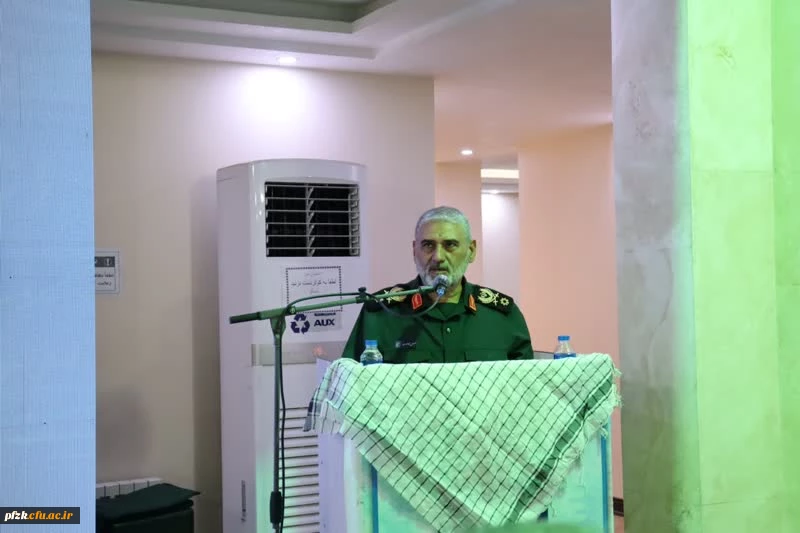 برگزاری مراسم تبیین وعده صادق در پردیس حضرت فاطمه الزهرا(س) خوزستان