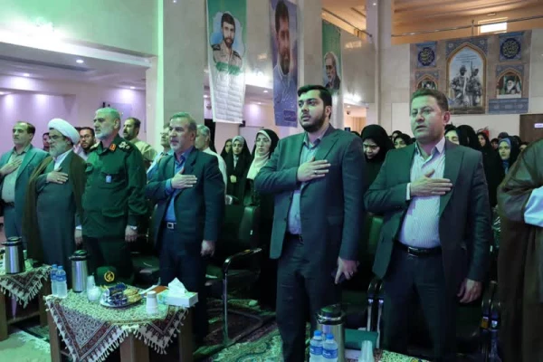 برگزاری مراسم تبیین وعده صادق در پردیس حضرت فاطمه الزهرا(س) خوزستان