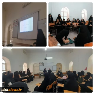 گزارش تصویری از برگزاری کارگاه آشنایی با هلال احمر و آموزش احیای قلبی ریوی در ساختمان شماره ۲ پردیس حضرت فاطمه الزهرا(س) 
