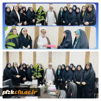 دیدار دانشجویان فعال فرهنگی با مسئول دفتر نهاد نمایندگی مقام معظم رهبری در دانشگاه فرهنگیان خوزستان